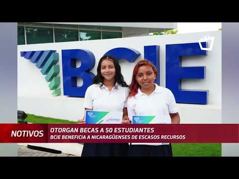 BCIE entrega a Nicaragua 50 becas del Programa Bicentenario