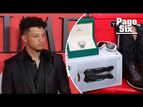 Patrick Mahomes gives luxurious Christmas gifts to Chiefs OL — including pricey Rolex watches