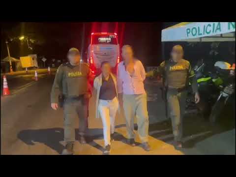 Policía incautó droga en maleta y detuvo a dos personas tras operativo en bus con destino a Bogotá