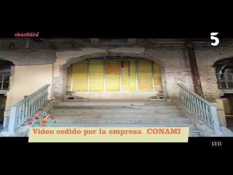 Compartimos imágenes de la obra de remodelación del Teatro Escayola en Tacuarembó