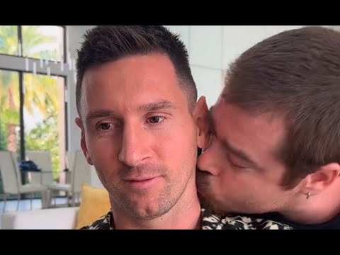 ¡Viral! Lionel Messi es sorprendido por humorista que le dio un beso en el cuello