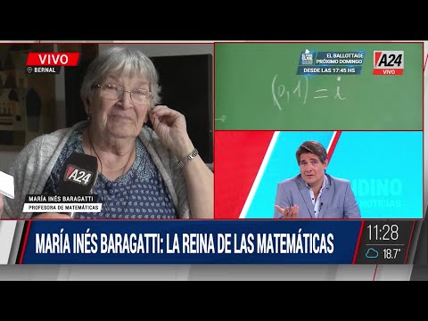 María Inés Baragatti, la profe de matemática que se viraliza en las redes sociales
