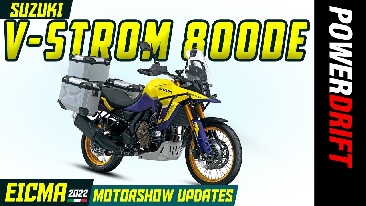 New Suzuki V-Strom 800DE | We want this in India | EICMA 2022 | PowerDrift
