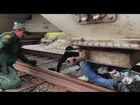 Detienen tren que viajaba rumbo a Estados Unidos