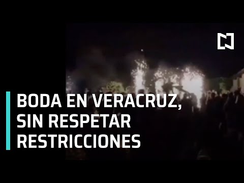 Boda Covid en Veracruz | Boda en Córdoba Veracruz en tiempos de la pandemia - Expreso de la Mañana
