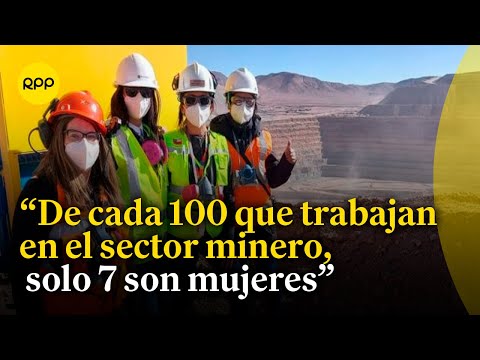 Presencia femenina en el sector minero