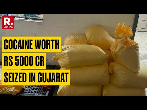 Another Massive Drug Bust, 518 kg Cocaine Worth Rs 5,000 Crore Seized in Gujarat