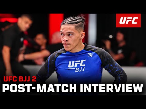 Jalen Fonacier Post-Match Interview | UFC BJJ 2
