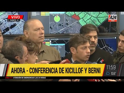 Estos robos tienen condenas de 15 años, dijo Sergio Berni por los Robos organizados