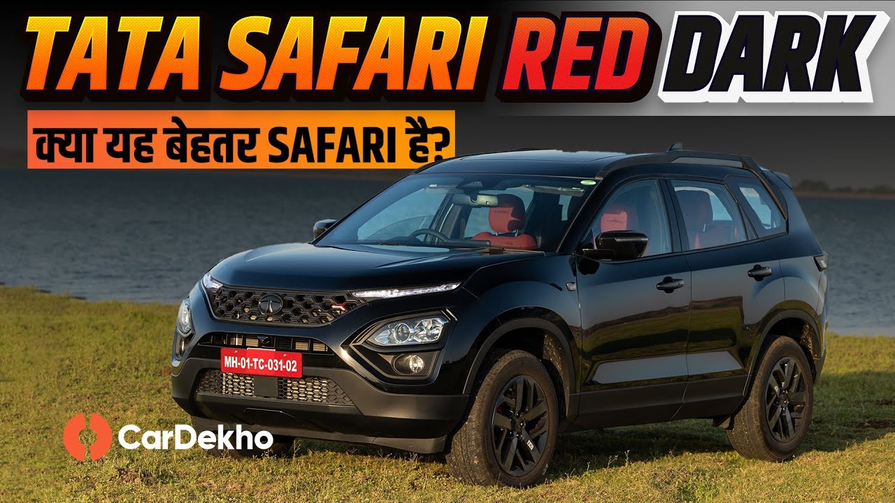 Tata Safari Red Dark Edition Review: What's New? Features, infotainment, engine, comfort and more!