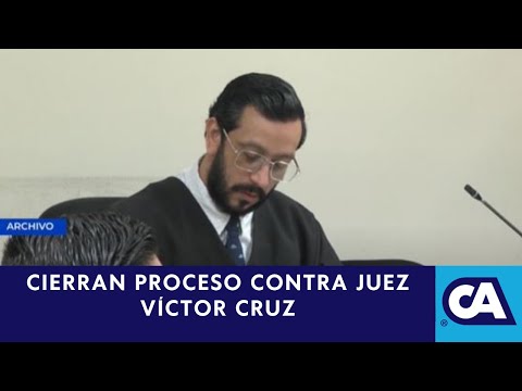 Cierran proceso contra juez Víctor Cruz quien fue señalado de recibir sobornos