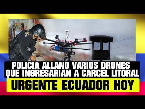 POLICÍA ALLANÓ VARIOS DORNES Y MUNICIÓN QUE INGRESARÍAN AL LITORAL NOTICIAS DE ECUADOR HOY 22 OCT