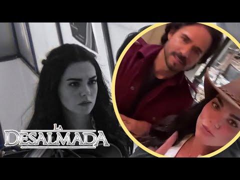 Asi se ven Livia Brito y Jose? Ron como los PROTAGONISTAS de la TELENOVELA La Desalmada