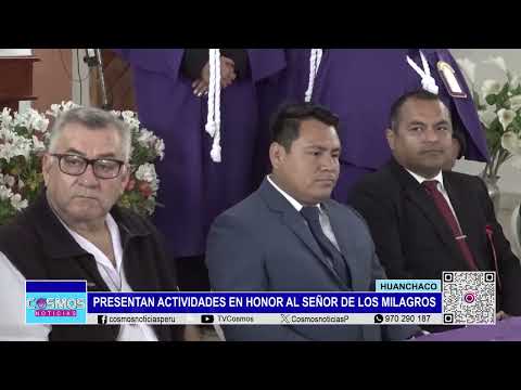 Huanchaco: presentan actividades en honor al Señor de los Milagros
