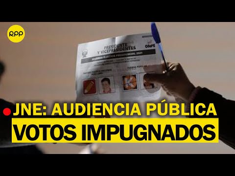 ?Audiencias públicas sobre revisión de votos impugnados | JEE Lima Centro |Elecciones 2021