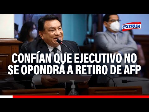 José Luna confía que Ejecutivo no se opondrá a retiro de hasta 4 UIT de la AFP
