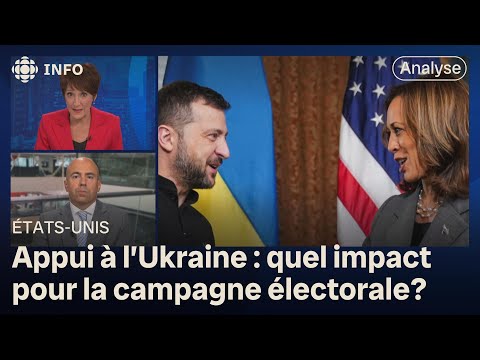 Kamala Harris réaffirme son soutien à Zelensky : l’analyse de Rafaël Jacob