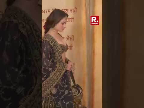 Tamannaah Bhatia Stuns In A Lehenga At Anant-Radhika's Wedding Reception