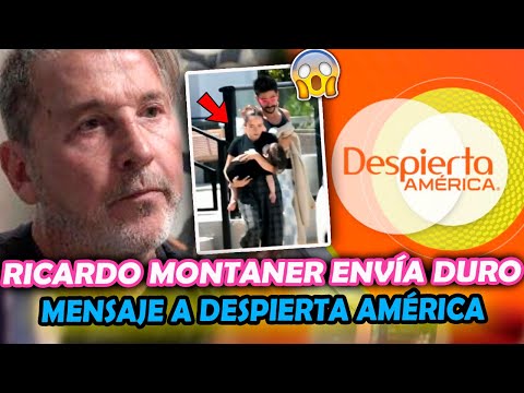Ricardo Montaner ENVIÓ un DURO MENSAJE a Despierta América tras MOSTRAR IMÁGENES de Índigo