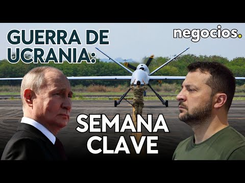 Guerra de Ucrania: Rusia responde con drones, Zelensky habla de semana clave en política exterior