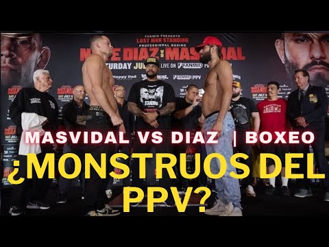 JORGE MASVIDAL VS NATE DIAZ: ¿será mejor que el BMF? #boxeo #boxing