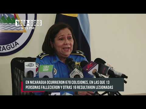 Tránsito Nacional reporta 13 fallecidos por accidentes viales - Nicaragua