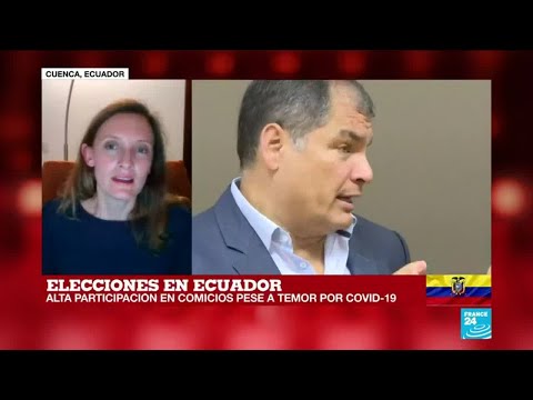 Angélica Abad: El papel de Correa ha sido fundamental en la campaña de Arauz
