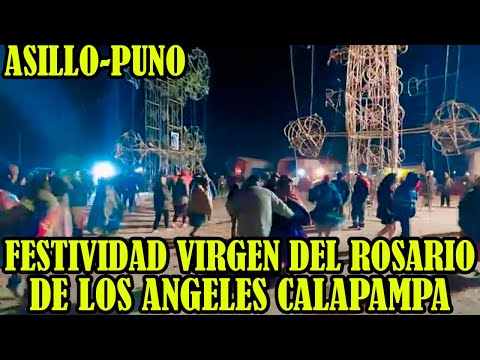 ASI SE LLEVO ACABO LA FIESTA EN HONOR VIRGEN DEL ROSARIO DE LOS ANGELES DISTRITO DE ASILLO PUNO..