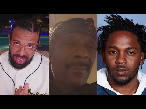 Snoop Dogg REACTS To NEW Drake Song Using Snoop & 2Pac AI DISSIN Kendrick Lamar!