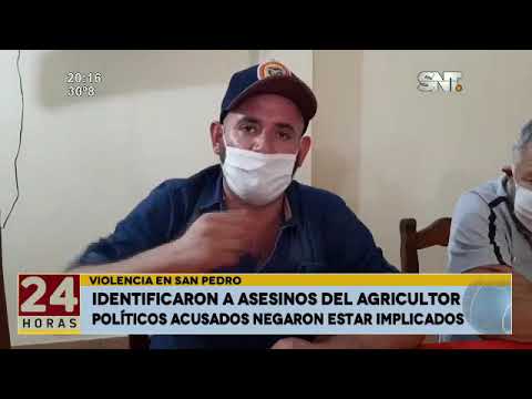 Violencia en San Pedro: Identificaron a los asesinos del agricultor