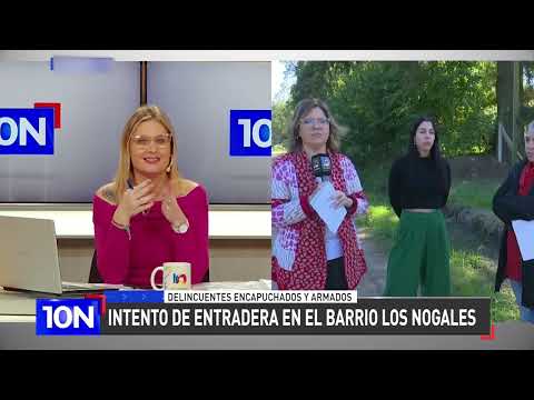BARRIO LOS NOGALES: Delincuentes armados y encapuchados sorprendieron a una mujer