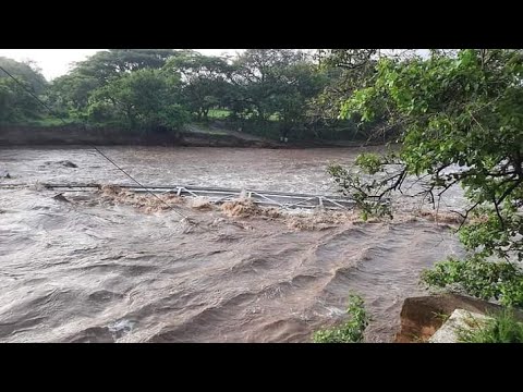 Colapso puente el Tule en Asunción Mita Jutiapa // Guatemala