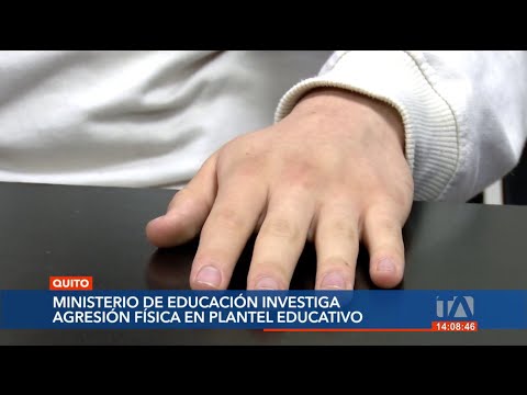 El Ministerio de Educación investiga una agresión física en un plantel educativo de Quito