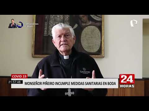 Arzobispo de Ayacucho participó en boda: semanas antes reconoció crisis provocada por la pandemia