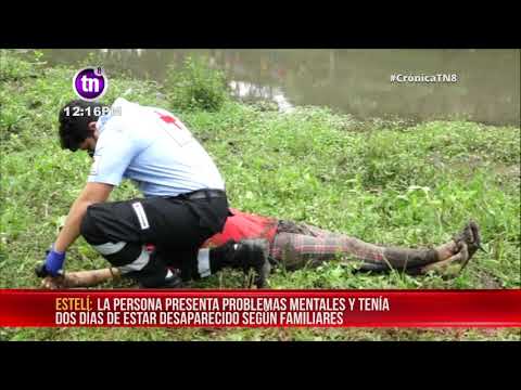 Encuentran hombre inconsciente en la rivera del río Estelí - Nicaragua