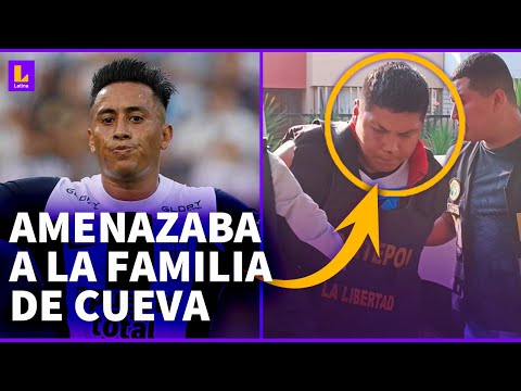 Christian Cueva: Capturan a extorsionador que amenazaba a la familia del jugador de Alianza Lima