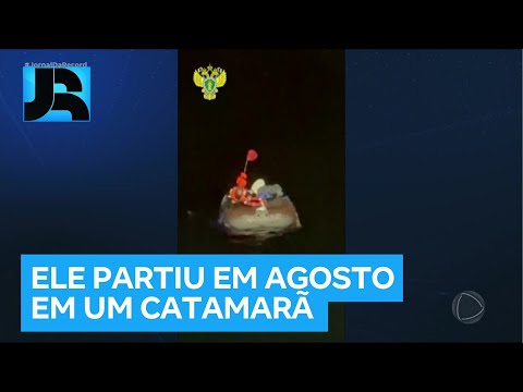 Homem é resgatado após 67 dias à deriva no mar do Pacífico; ele foi internado em estado grave