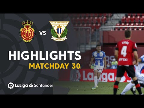 Highlights RCD Mallorca vs CD Leganés (1-1)