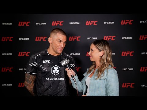 Dustin Poirier UFC 299 Backstage Reaction