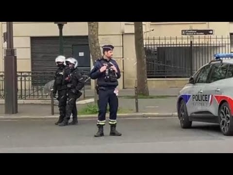 Police operation underway at Iranian consulate in Paris after suspicious man reported outside