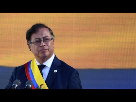 Gustavo Petro asumió la presidencia de Colombia