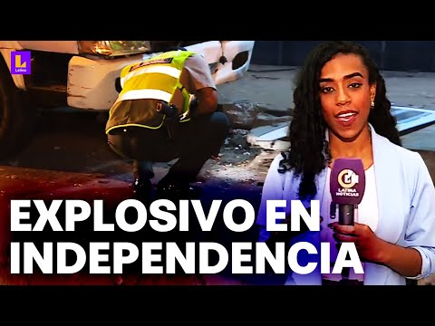 Tres sujetos encapuchados detonan explosivo en Independencia: Licorería, spa y casa fueron afectados