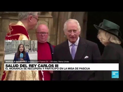 Informe desde Windsor: Carlos III reaparece en público por primera vez desde diagnóstico de cáncer