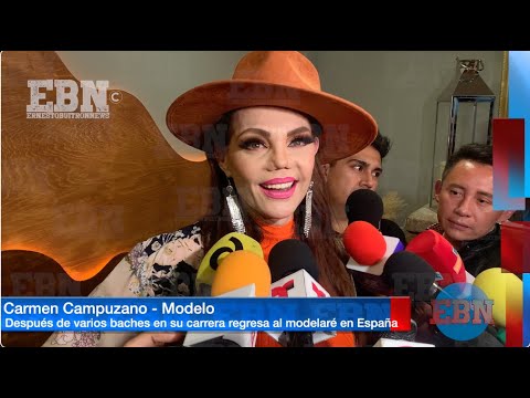 ¡REGRESA AL MODELAJE! Carmen Campuzano retoma su carrera tras superar varios baches personales