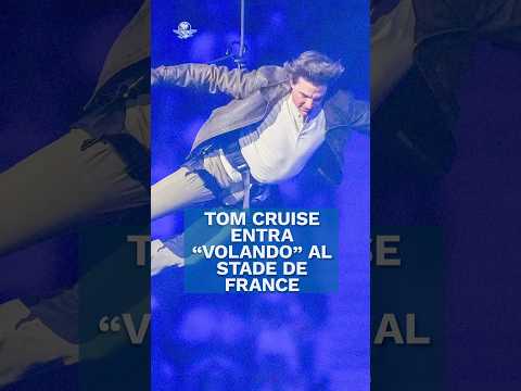 Tom Cruise sorprende en clausura de los Juegos Olímpicos de París 2024 #shorts