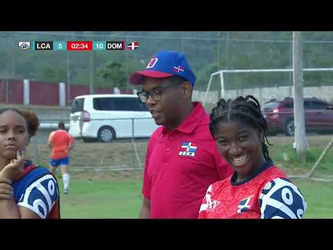 Women's 12s SF: St. Lucia v Dominican Rep 2nd Half | Rugby Americas North Tournament | SportsMax TV