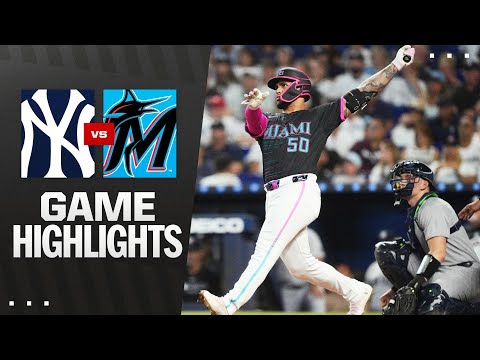 Yankees vs. Marlins Highlights (8/2/25) | MLB Highlights