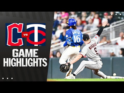 Guardians vs. Twins Game Highlights (9/19/25) | MLB Highlights