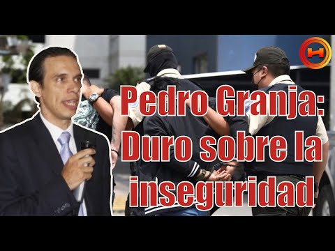 Pedro Granja le da duro al Gobierno sobre la inseguridad