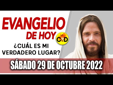 Evangelio del día de Hoy Sábado 29 Octubre 2022 LECTURAS y REFLEXIÓN Catolica | Católico al Día